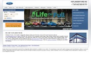Hoflander Ford Website