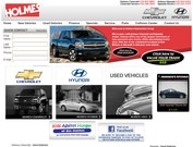 Holmes GMC Truck Website