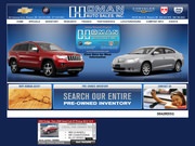Homan Chevrolet Buick Pontiac Website