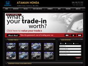 Atamian Honda & Volkswagen Website
