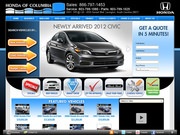Honda of Columbia Website