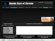 Honda of Corona Website