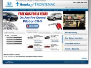 Huey’s Honda Website