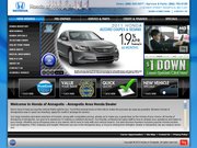 Honda of Annapolis Website