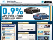 Bend Honda & Marine Website