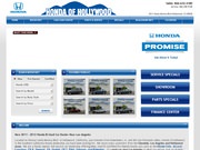 Honda of Hollywood Website
