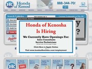 Honda of Kenosha Website