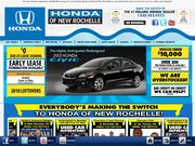 Honda of New Rochelle Used Cars Website