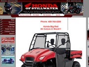 Honda of Stillwater Website