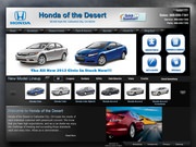 Honda of The Desert Website