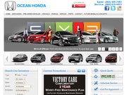 Ocean Chevrolet Honda Website