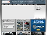 Hoover Chrysler Dodge Website