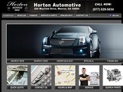 Horton Cadillac Buick GMC Website