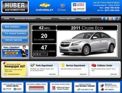 Huber Chevrolet Cadillac Website