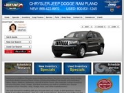 Huffines Chrysler Jeep Dodge Plano Website