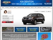 Huffines KIA Denton Website