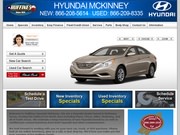 Huffines Hyundai McKinney Website
