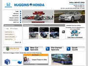 Huggins Honda Website