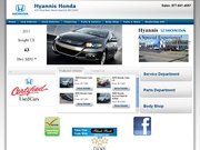 Hyannis Honda Website