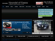 Hyundai of Keene Website