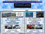Auto Land Hyundai of Uniontown Website