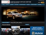 Ilderton Chrysler Dodge Website