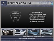 Infiniti of Melbourne Website