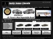 Jacky Jones Lincoln Website