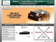 Jaguar of Honolulu Website