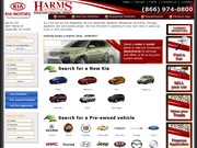 Harms KIA Website