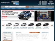 Janzen Cadillac Toyota Website