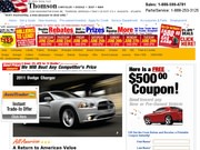 Thomson Chrysler Dodge Jeep Website