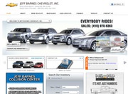 Barnes Chevrolet & Geo Website