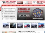 Toyota of Clarksville Website