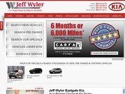 Jeff Wyler Kia Website