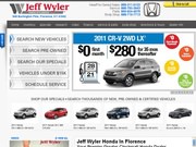 Wyler Jeff – Honda- Used Car Superstores- Mitsubishi- Florence Website