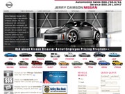 Jerry Damson Nissan Website
