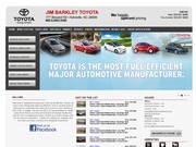 Jim Barkley Toyota of Asheville Website