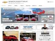Jim Martin Chevrolet Cadillac Website