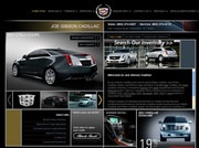 Joe Gibson Cadillac Website