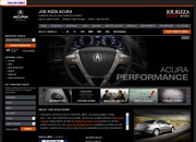Joe Rizza Acura Website