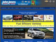 John Jones Chevrolet Pontiac Buick Website