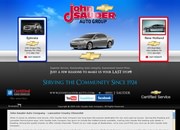 Sauder John N Auto Co Chevrolet Dealer Website