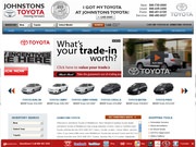 Johnstons Toyota Website