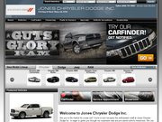 Jones Chrysler Plymouth Dodge Website