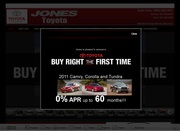 Jones Chrysler Plymouth Toyota Website