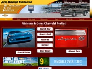 Jorns Chevrolet Pontiac Website