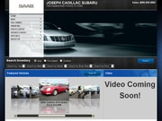 Joseph Cadillac Website