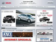 Joyce Buick Pontiac Website
