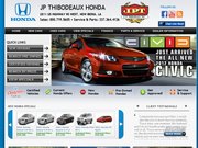J P Thibodeaux Honda Website